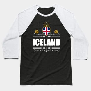 ICELAND FOOTBALL GIFTS Baseball T-Shirt